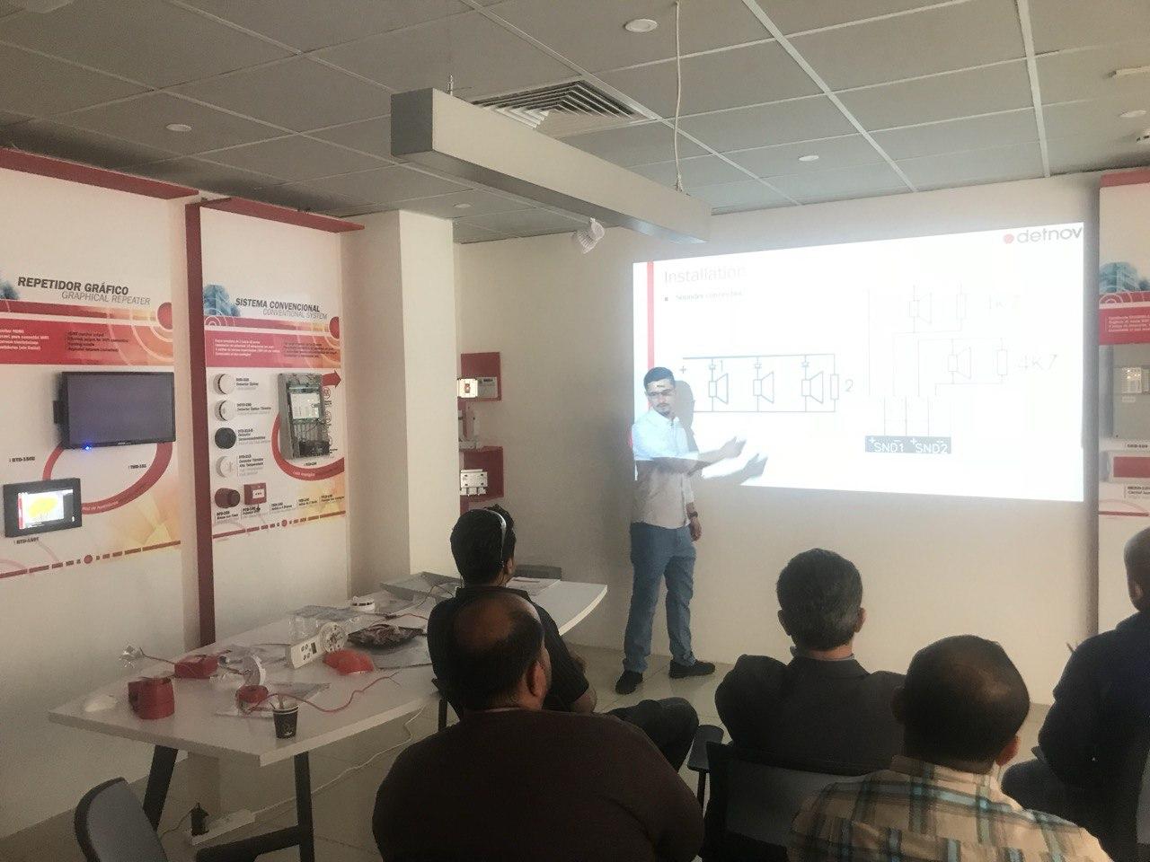 Technical Seminar on Detnov Fire Alarm System for Big Power company Engineers. - 2018